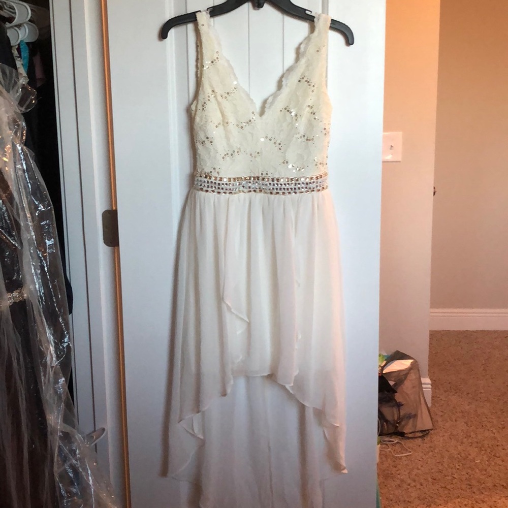 White dress